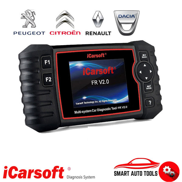 LATEST ICARSOFT FR V2.0 - PROFESSIONAL DIAGNOSTIC TOOL FOR FRENCH VEHICLES (PEUGEOT, CITROEN, RENAULT & DACIA) - OFFICIAL UK DISTRIBUTOR