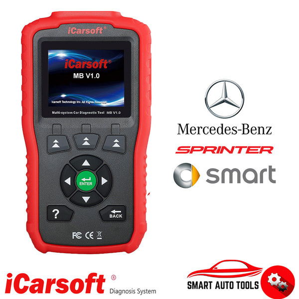 LATEST ICARSOFT MB V1.0 - PROFESSIONAL DIAGNOSTIC TOOL FOR MERCEDES, SPRINTER & SMART - OFFICIAL UK DISTRIBUTOR