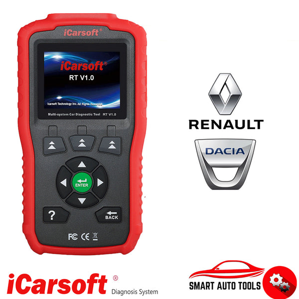 LATEST ICARSOFT CP V1.0 - PROFESSIONAL DIAGNOSTIC TOOL FOR DACIA & RENAULT - OFFICIAL UK DISTRIBUTOR