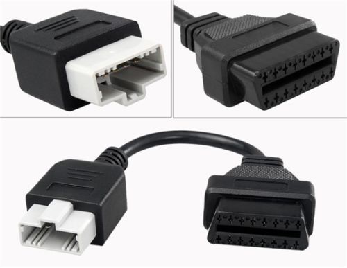 5 Pin OBD1 to 16 Pin OBD2 Diagnostic Connector Cable Adapter for Honda