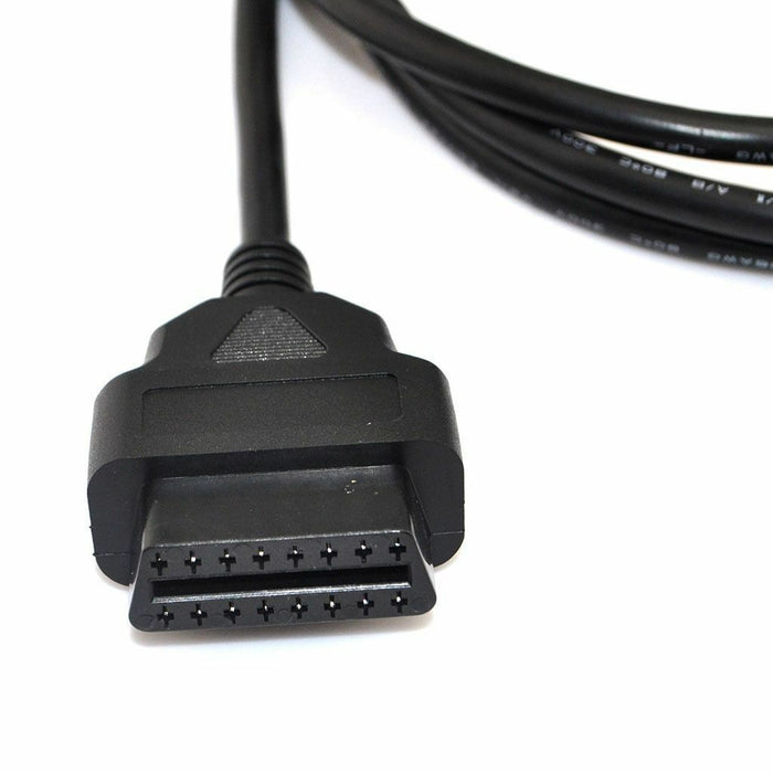 16 Pin Male to Female 1.5M Extension Extent Diagnostic Cable Adapter OBD-II OBD2