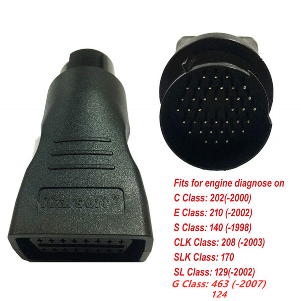 iCarsoft Benz-38 PIN Diagnostic Adapter For Benz OBD I Engine Diagnostic System