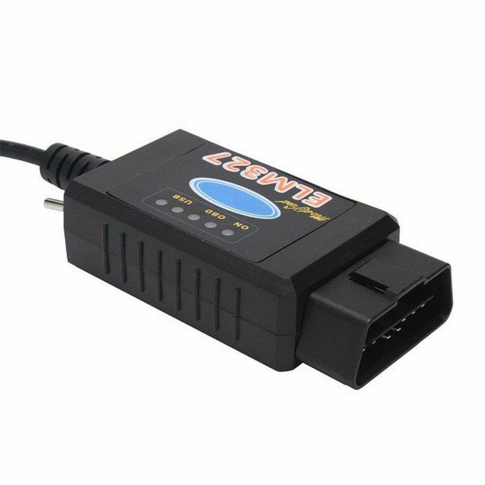 ELM327 USB OBD2 OBDII Can Bus Diagnostic Scan Tool Car Scanner Fault Code Reader