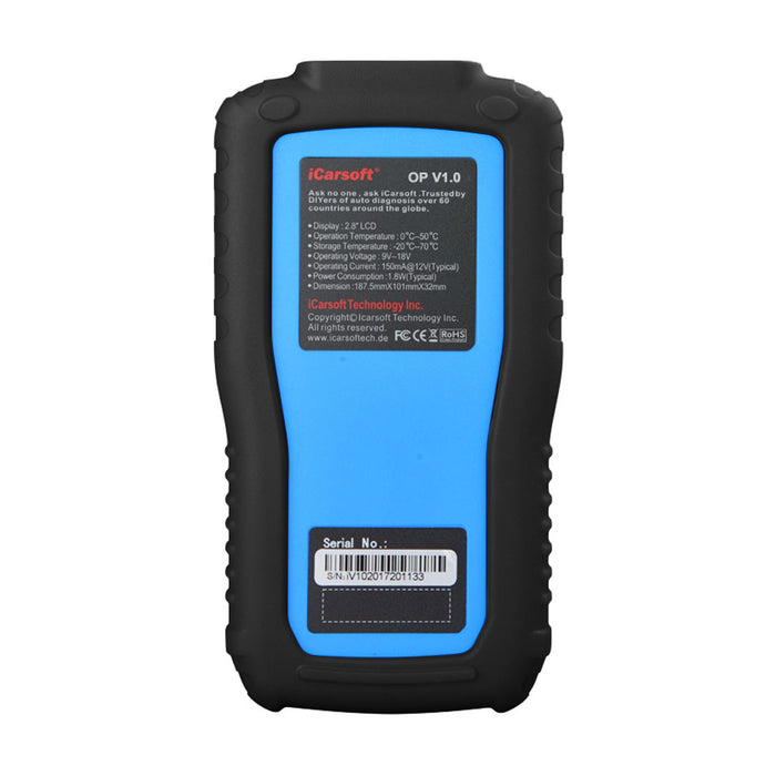 LATEST ICARSOFT OP V1.0 - PROFESSIONAL DIAGNOSTIC TOOL FOR OPEL & VAUXHALL - OFFICIAL UK DISTRIBUTOR