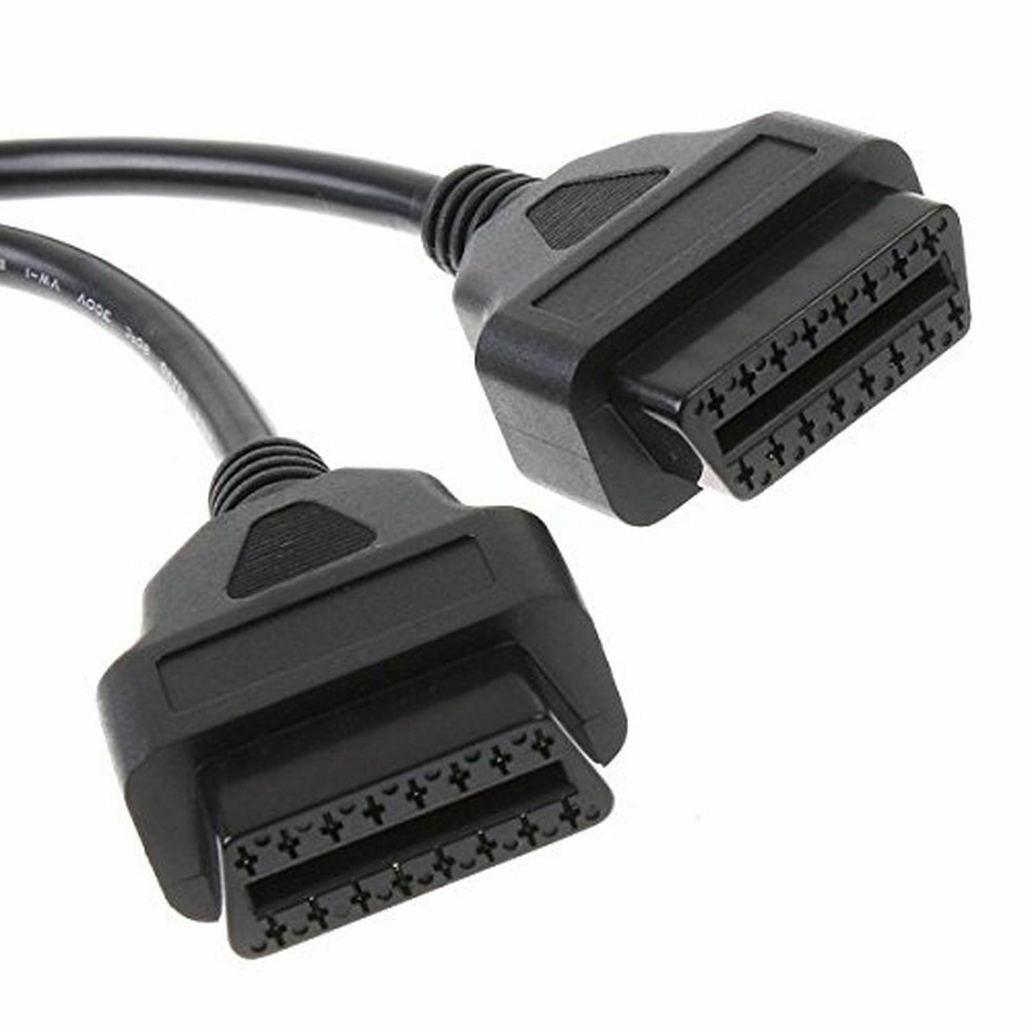 2x For 3 Pin Alfa To 16 Pin Obdii Obd2 Obd-ii Connector Adapter