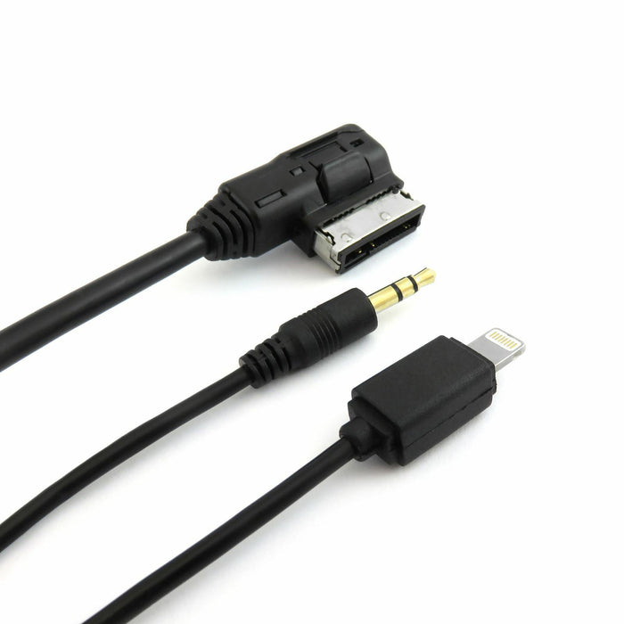 AMI Music Interface Connector Charger Aux Cable For Mercedes Benz iPhone ipod 1M